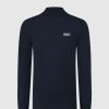 Kinderen Ballin Amsterdam | Kids Logo Mockneck Knit | Navy