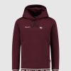 Kinderen Ballin Amsterdam | Kids Scuba Jacquard Hoodie | Aged Burgundy