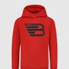 Kinderen Ballin Amsterdam | Kids Original Icon Logo Hoodie | Red