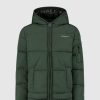 Kinderen Ballin Amsterdam | Kids Gewatteerde Puffer Jas | Forest Green