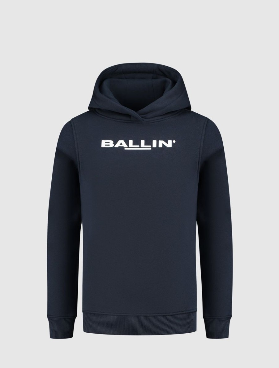 Kinderen Ballin Amsterdam | Kids Logo Hoodie | Navy