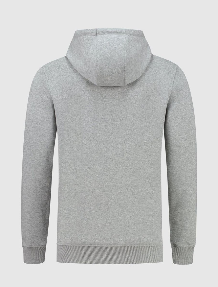 Volwassenen Ballin Amsterdam | Logo Print Hoodie | Grey