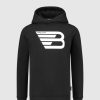 Kinderen Ballin Amsterdam | Kids Original Logo Print Hoodie | Black