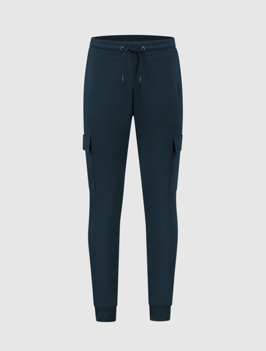 Volwassenen Ballin Amsterdam | Cargo Joggingbroek | Dark Blue