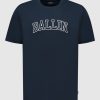 Volwassenen Ballin Amsterdam | Outline Logo T-Shirt | Navy