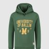 Kinderen Ballin Amsterdam | Kids University Print Hoodie | Forest Green