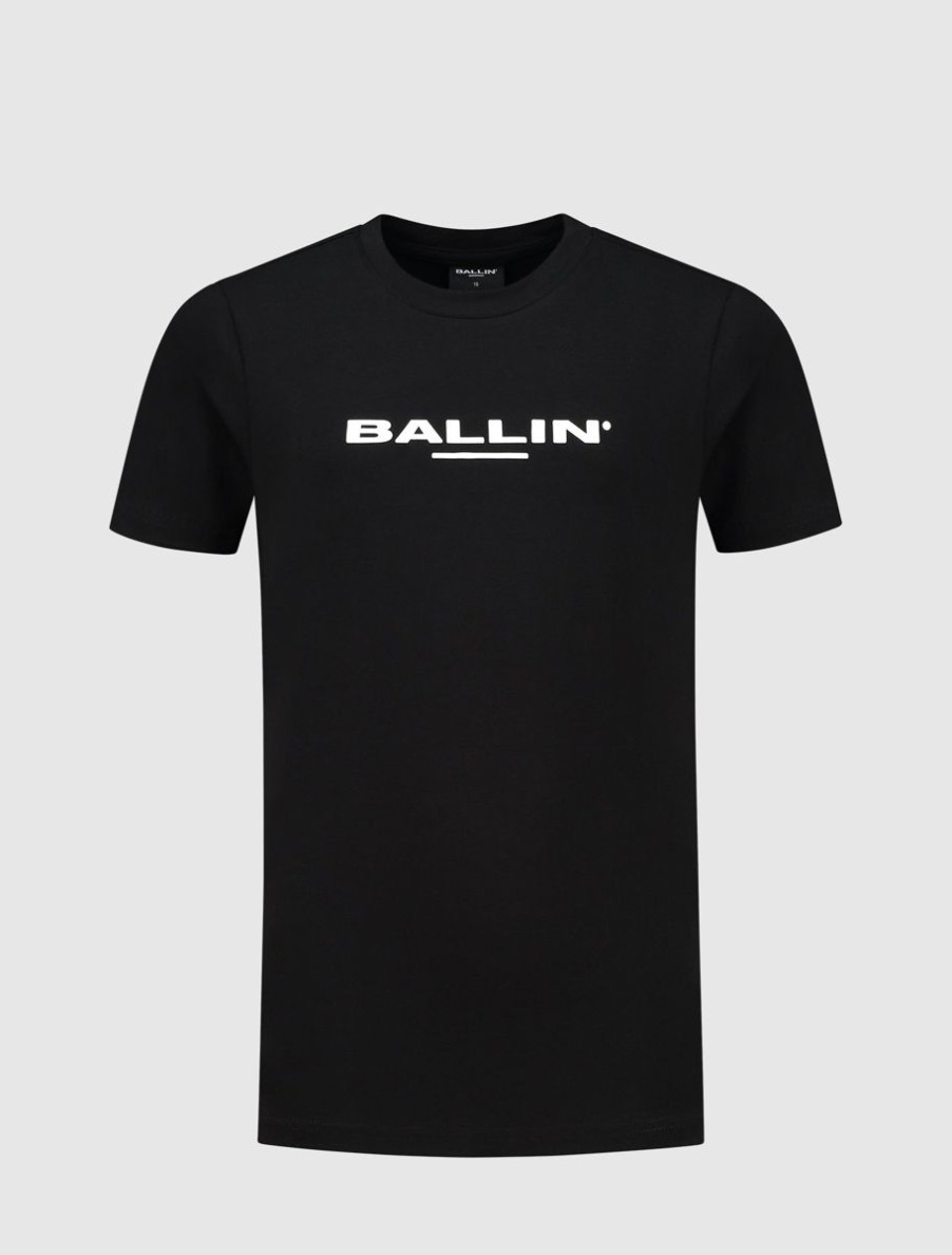 Kinderen Ballin Amsterdam | Kids Logo T-Shirt | Black