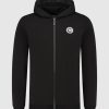 Volwassenen Ballin Amsterdam | Legacy Badge Rits Hoodie | Black