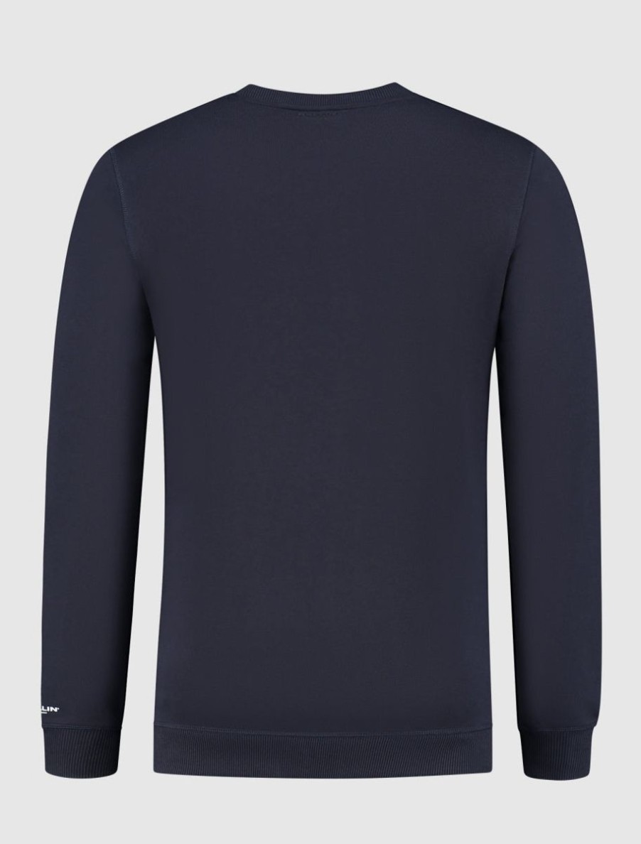 Volwassenen Ballin Amsterdam | Original Icon Logo Sweater | Dark Blue