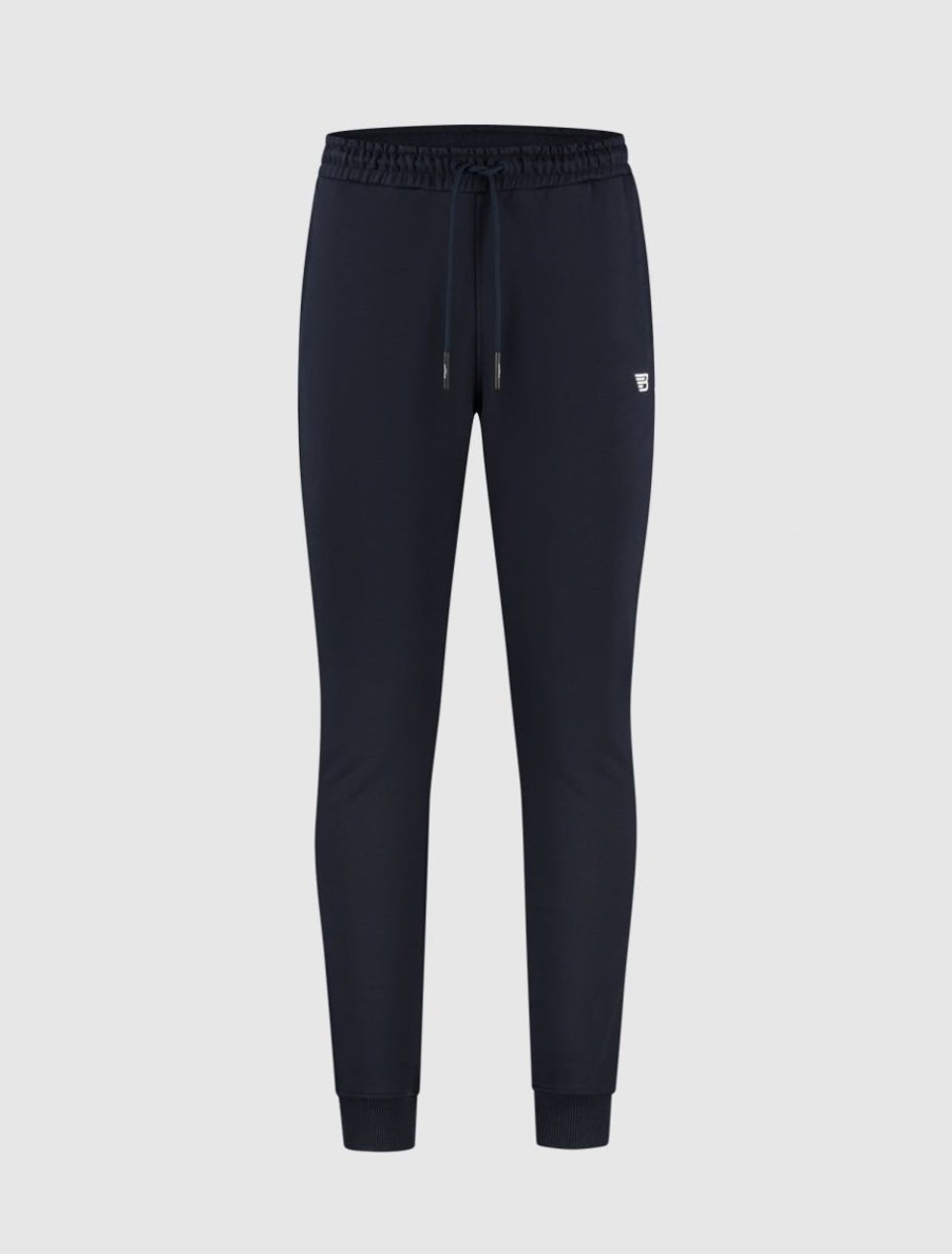 Volwassenen Ballin Amsterdam | Original Icon Logo Joggingbroek | Dark Blue