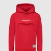 Kinderen Ballin Amsterdam | Kids Anorak Logo Hoodie | Red