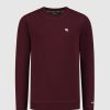 Kinderen Ballin Amsterdam | Kids Original Icon Logo Sweater | Aged Burgundy