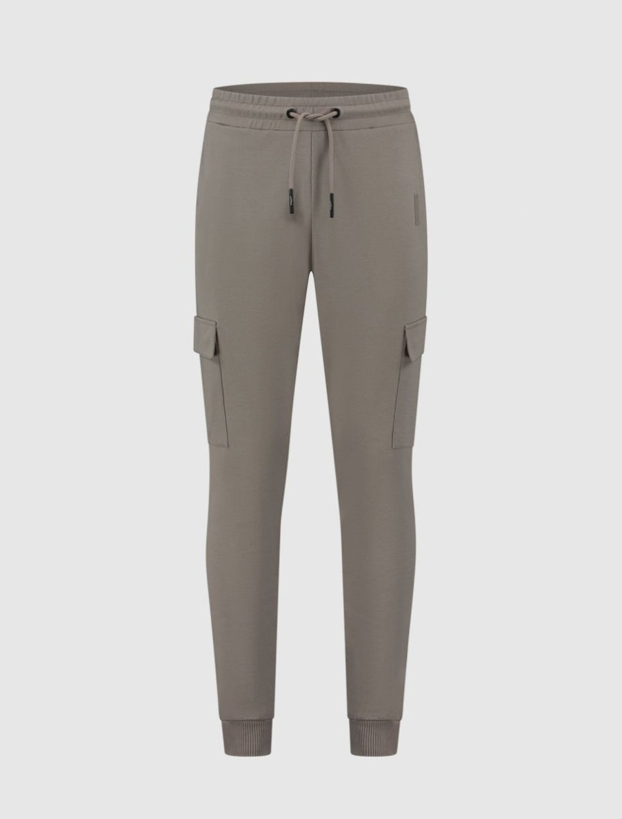 Volwassenen Ballin Amsterdam | Cargo Joggingbroek | Taupe