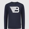 Kinderen Ballin Amsterdam | Kids Original Icon Logo Sweater | Dark Blue