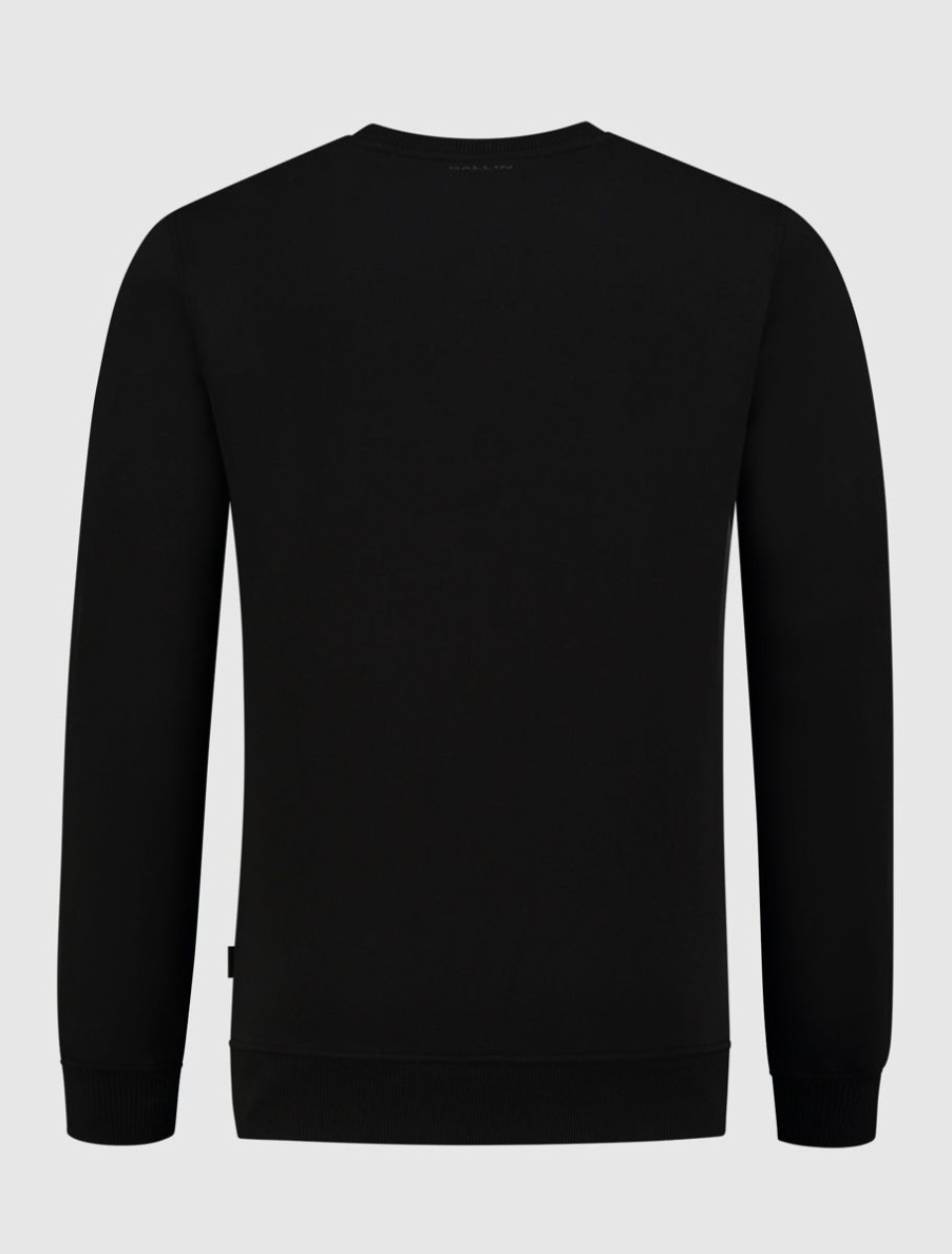 Volwassenen Ballin Amsterdam | Logo Print Sweater | Black