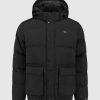 Volwassenen Ballin Amsterdam | Pocket Puffer Jas | Black